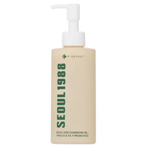 Hydrofilowy olejek do demakijażu K-SECRET SEOUL 1988 Cleansing Oil Pine Cica 1% + Probiotyki, 200 ml
