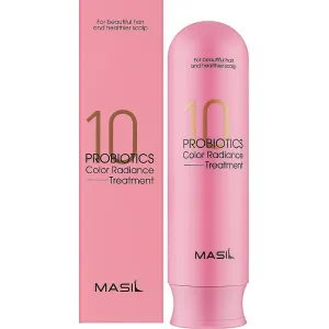 Balsam do włosów z probiotykami dla ochrony koloru MASIL 10 Probiotics Color Radiance Treatment, 300 ml