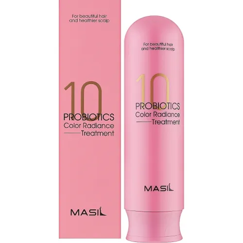 Hair Balm with Probiotics for Color Protection MASIL 10 Probiotics Color Radiance Treatment, 300ml