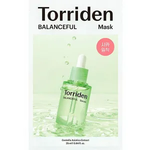 Soothing Face Mask TORRIDEN Balanceful Cica Mask, 1 piece