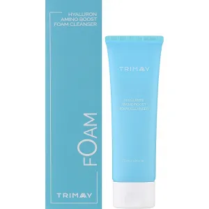 Głęboko nawilżająca pianka do mycia twarzy TRIMAY Hyaluron Amino Boost Foam Cleanser, 100 ml