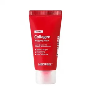 Wzmacniająca maska-peel-off do twarzy MEDI-PEEL Red Lacto Collagen Wrapping Mask MINI, 15ml