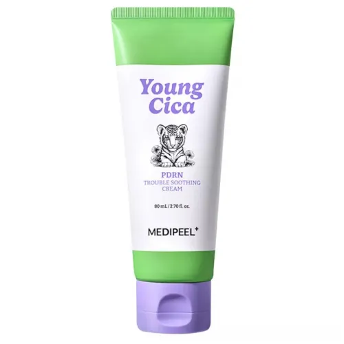 Заспокійливий крем з PDRN і центелою MEDI-PEEL Young Cica PDRN Trouble Soothing Cream, 80 мл
