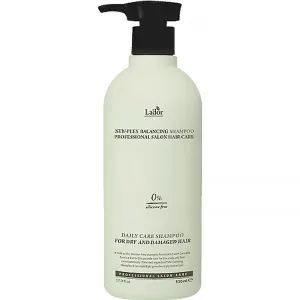 szampon do włosów o działaniu łagodzącym bez silikonów LA´DOR Newplex Balancing Shampoo, 530 ml