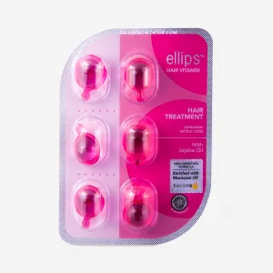 Olejek do wszystkich typów włosów Ellips Hair Vitamin Treatment  z jojoba "Terapia dla włosów", 6 kapsułek