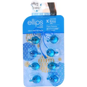 Olej do włosów Ellips hair vitamin pure natura with blue lotus extract „Moc Lotosu”, 8 szt. 1 ml