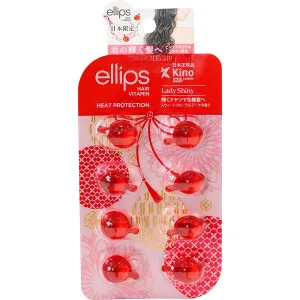 Olejek do włosów Ellips hair vitamin lady shiny with cherry blossom "Sakura Softness", 8 szt. x 1 ml