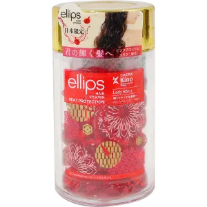 Olejek do włosów  Ellips hair vitamin lady shiny with cherry blossom "Sakura Softness", 50 szt. x 1 ml