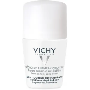 Dezodorant w kulce do skóry wrażliwej Vichy Deo Gevoelige huid of Geëpileerde huid 48u - Roller, 50ml