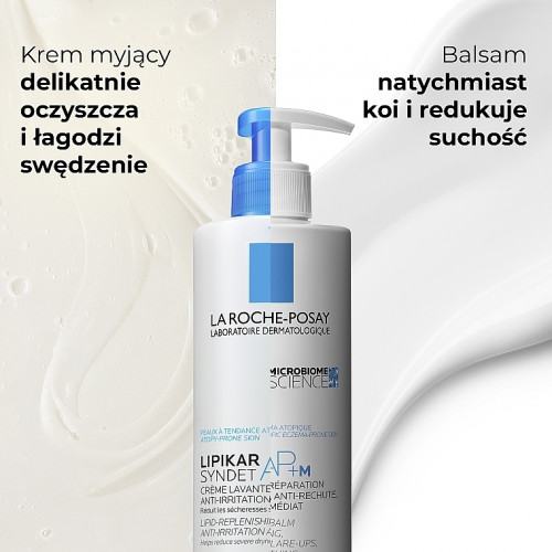 La Roche-Posay Lipikar (krem/400ml + balsam/400ml)