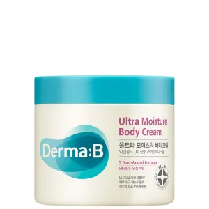 Lamelarny krem do ciała DERMA-B Ultra Moisture o delikatnym zapachu wanilii, 430 ml