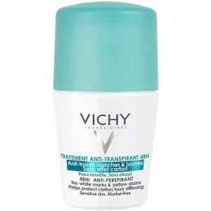 Antyperspirant z aplikatorem kulkowym Vichy Deo Intense Transpiratie anti-strepen 48u - Roller, 50ml