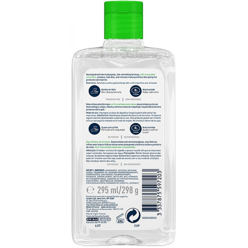 Moisturizing Facial Micellar Water for All Skin Types