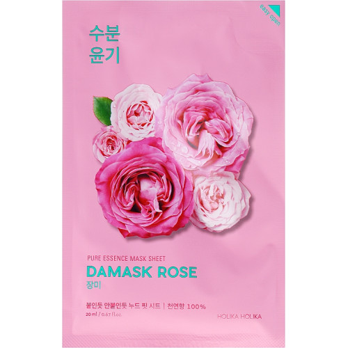 Damask Rose Moisturizing Face Sheet Mask