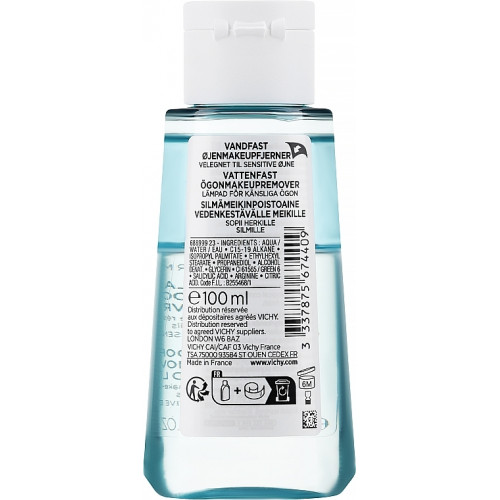 Vichy Purete Thermale Waterproof Eye Make-Up Remover