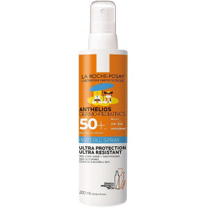 Dla Dzieci Ultra Lekki Spray do Opalania na Twarz i Ciało SPF50+, 200ml