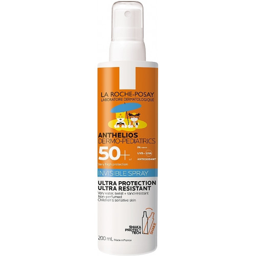 Dla Dzieci Ultra Lekki Spray do Opalania na Twarz i Ciało SPF50+