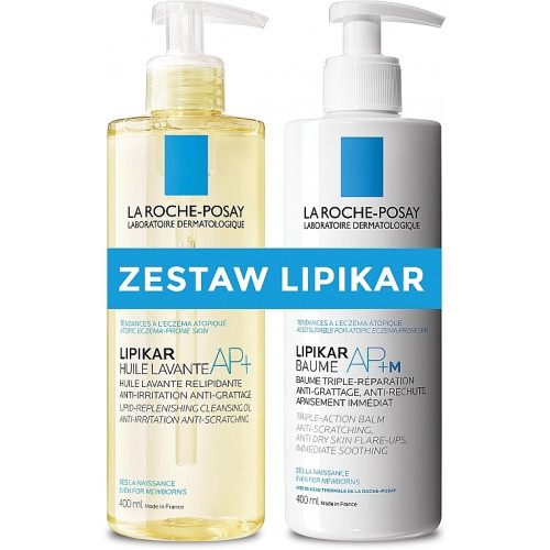 La Roche-Posay Lipikar (oil/400ml + balm/400ml)