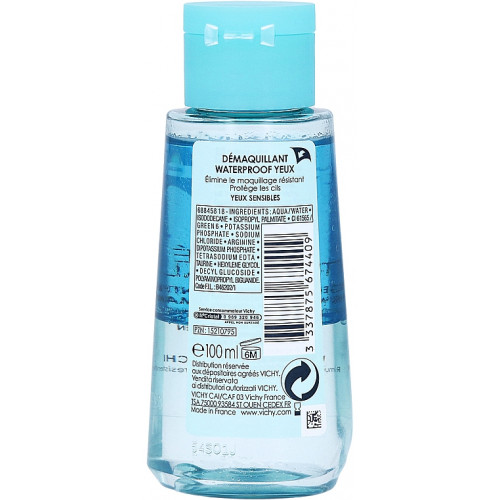 Vichy Purete Thermale Waterproof Eye Make-Up Remover