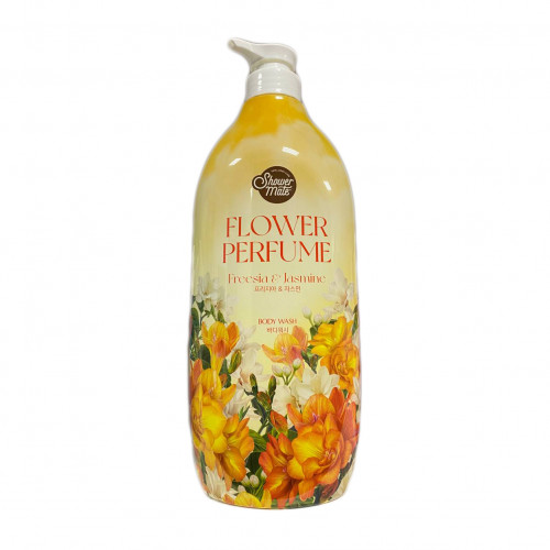 Shower gel with the scent of freesia and jasmine