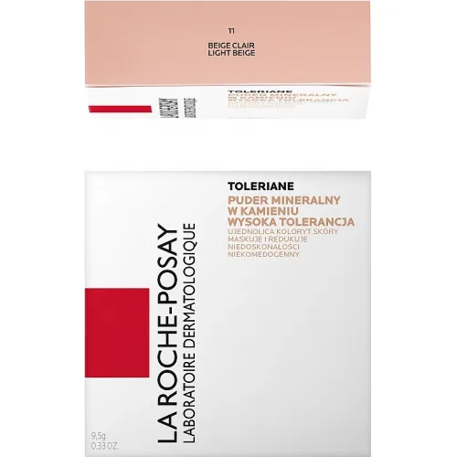 La Roche-Posay Toleriane Teint Mineral Compact-Powder Complexion Corrector SPF25 перекладається як La Roche-Posay Toleriane Teint Мінеральний компактний пудра для корекції тону шкіри SPF25.