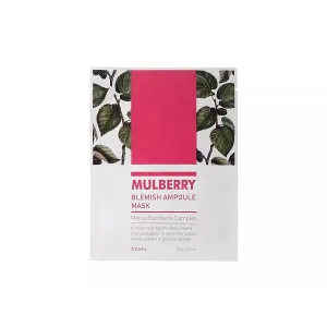 Moisturizing and Brightening Fabric Mask A'PIEU Mulberry Blemish, 23ml