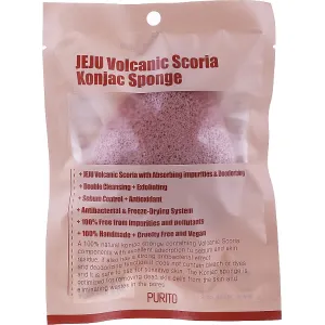 Gąbka konjac z popiołem wulkanicznym PURITO 