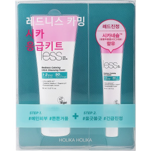 Holika Holika Less On Skin Redness Calming CICA, (Pianka 150 ml + Krem 40 ml)