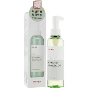 Oczyszczający olejek z ziołami i zielenią Ma:nyo, Herb Green Cleansing Oil, 200ml