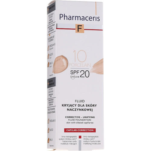 Pharmaceris F Fluid Korygujący do Cery Naczynkowej SPF20