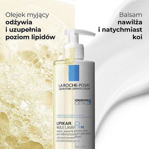 La Roche-Posay Lipikar (olejek/400ml + balsam/400ml)