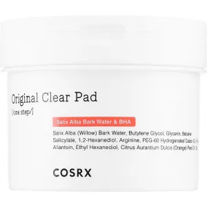 Oczyszczające płatki z kwasami BHA COSRX Original Clear Pad, 70 szt.
